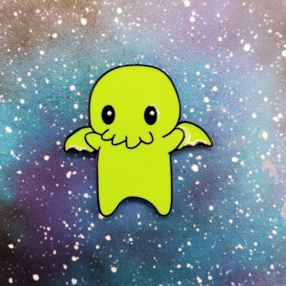 Kawaii Cthulhu Enamel Pin